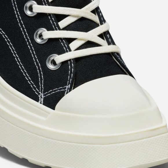 Converse Chuck 70 De Luxe High Top Wedge Platform Sneakers - Picture 10 of 16